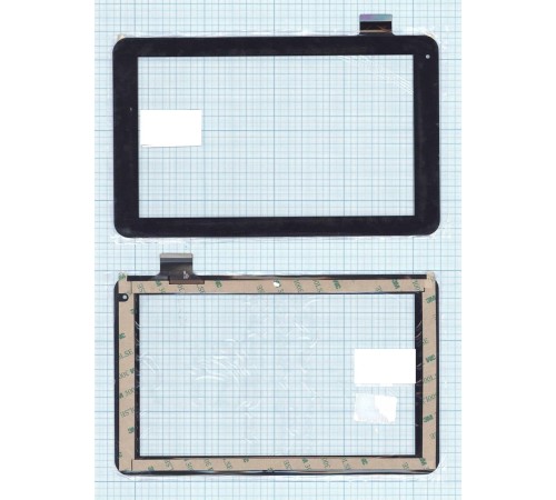 Сенсорное стекло (тачскрин) HS1286-V090 черное