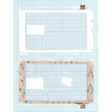 Сенсорное стекло (тачскрин) FPC-TP070341 белый