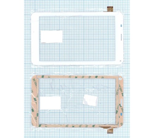 Сенсорное стекло (тачскрин) FPC-TP070341 белый