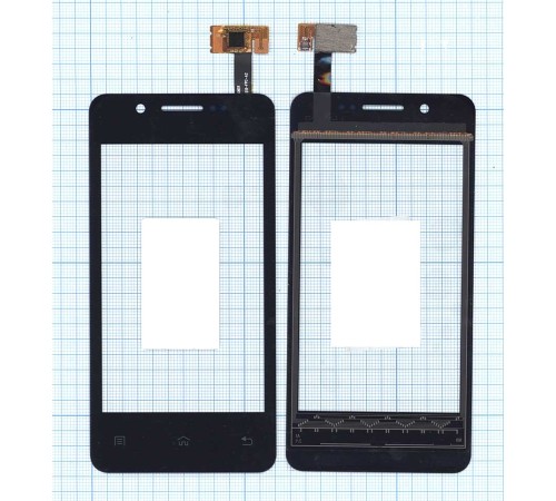 Сенсорное стекло (тачскрин) KENEKSI Libra Dual черный