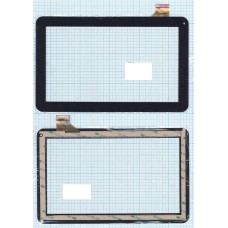 Сенсорное стекло (тачскрин) WJ608-V1.0 (V2.0) черное