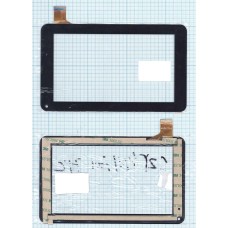 Сенсорное стекло (тачскрин) CZY6411-F728H/S738 черный