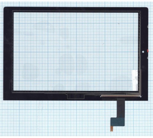 Сенсорное стекло (тачскрин) Lenovo Yoga Tablet 2 1050 черное