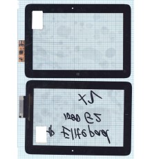 Сенсорное стекло (тачскрин) HP ElitePad 1000 G2 черное