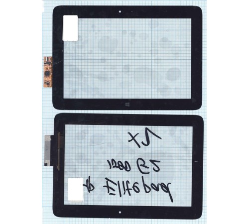 Сенсорное стекло (тачскрин) HP ElitePad 1000 G2 черное