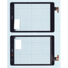 Сенсорное стекло (тачскрин) CTP078047 черное