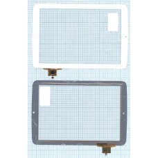 Сенсорное стекло (тачскрин) AT-C9093-FPC белое