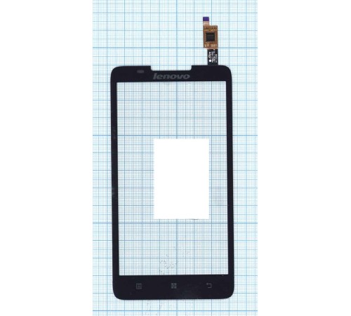 Сенсорное стекло (тачскрин) Lenovo A766 черное