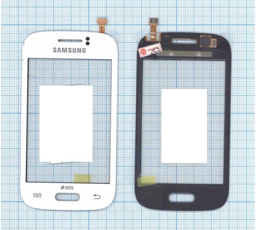 Сенсорное стекло (тачскрин) Samsung Galaxy Young GT-S6310 GT-S6312 белое