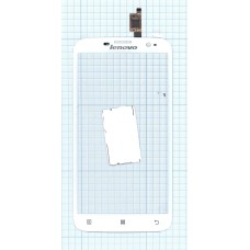 Сенсорное стекло (тачскрин) Lenovo S856 белое