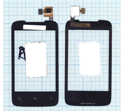 Сенсорное стекло (тачскрин) Lenovo A269i черное