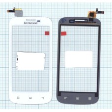 Сенсорное стекло (тачскрин) Lenovo A760 белое