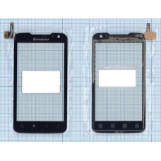 Сенсорное стекло (тачскрин) Lenovo P700i черное