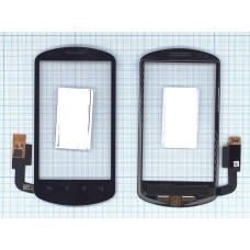 Сенсорное стекло (тачскрин) Huawei U8800 черный