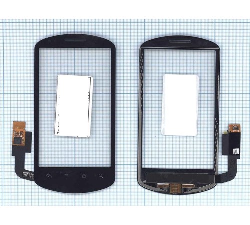 Сенсорное стекло (тачскрин) Huawei U8800 черный