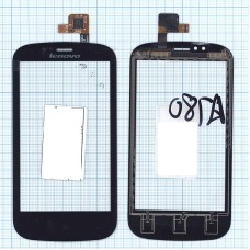 Сенсорное стекло (тачскрин) Lenovo A780 черное