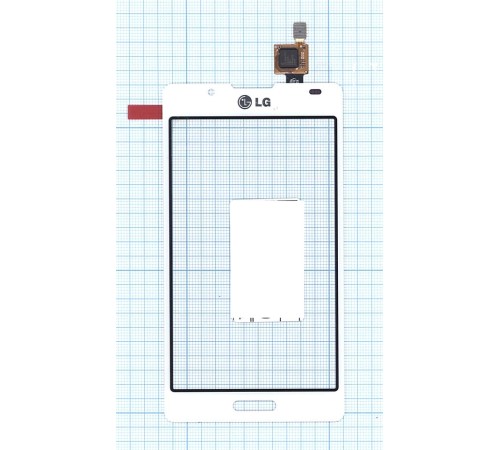 Сенсорное стекло (тачскрин) LG Optimus L7 II P710 белый