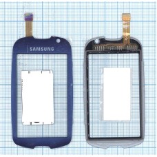 Сенсорное стекло (тачскрин) Samsung S7550 Blue Earth синее