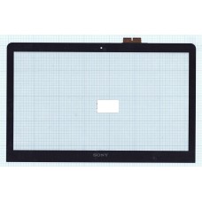 Сенсорное стекло (тачскрин) Sony Vaio SVF15A черный