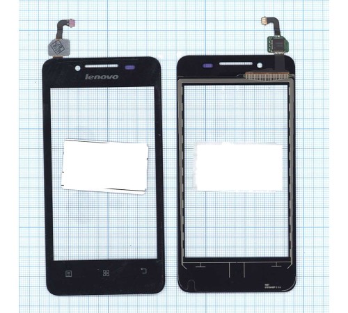 Сенсорное стекло (тачскрин) Lenovo A319 черное