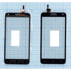 Сенсорное стекло (тачскрин) Lenovo S580 черное