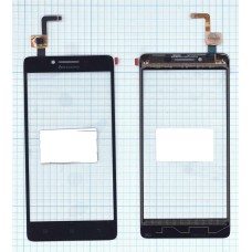 Сенсорное стекло (тачскрин) Lenovo A6000 A6010 черное