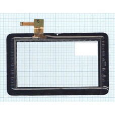 Сенсорное стекло (тачскрин) QSD E-C7077-01 JYT черный