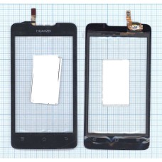Сенсорное стекло (тачскрин) Huawei U8816 черный