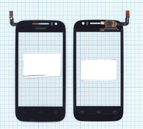 Сенсорное стекло (тачскрин) Huawei U8812D черный