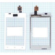 Сенсорное стекло (тачскрин) Sony Xperia E / E Dual C1505/C1605 белое