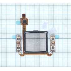 Сенсорное стекло (тачскрин) Samsung S7330 черное