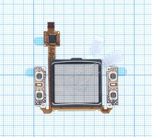 Сенсорное стекло (тачскрин) Samsung S7330 черное