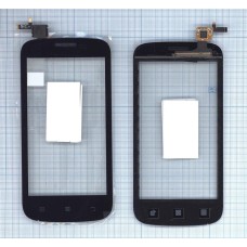 Сенсорное стекло (тачскрин) Lenovo A760 черное