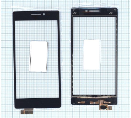 Сенсорное стекло (тачскрин) Lenovo Vibe X2 черное