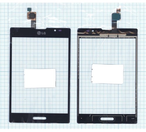 Сенсорное стекло (тачскрин) LG Optimus VU 2 ( VU II) F200 (F 200) черный