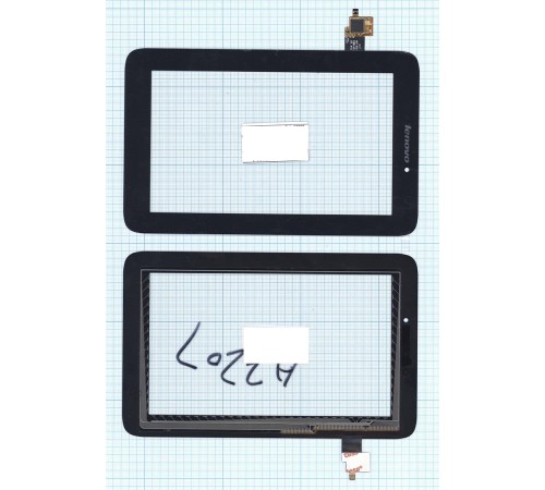 Сенсорное стекло (тачскрин) Lenovo IdeaTab A2107 / A2207 черное