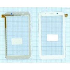 Сенсорное стекло (тачскрин) PG70086B1_FPC белое