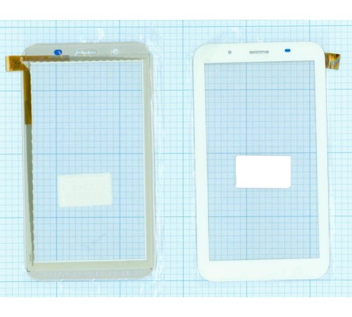 Сенсорное стекло (тачскрин) PG70086B1_FPC белое