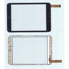 Сенсорное стекло (тачскрин) D-0736A3-PG-FPC черный