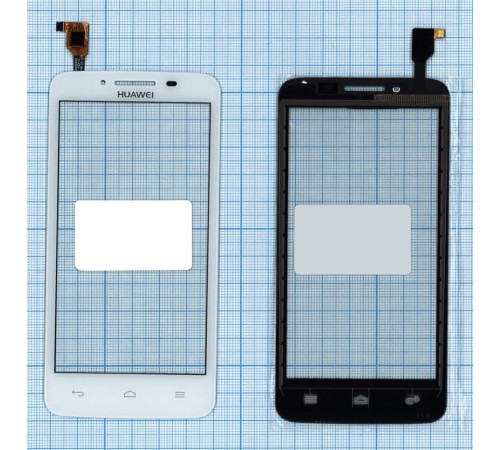 Сенсорное стекло (тачскрин) Huawei Ascend Y511 белый