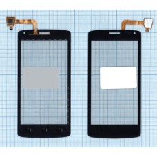 Сенсорное стекло (тачскрин) Fly IQ4417 Quad Black черный