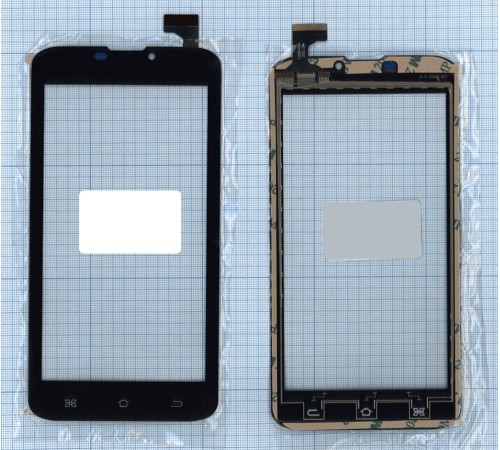 Сенсорное стекло (тачскрин) Explay Tab mini черное