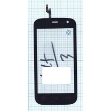 Сенсорное стекло (тачскрин) Explay Golf черное
