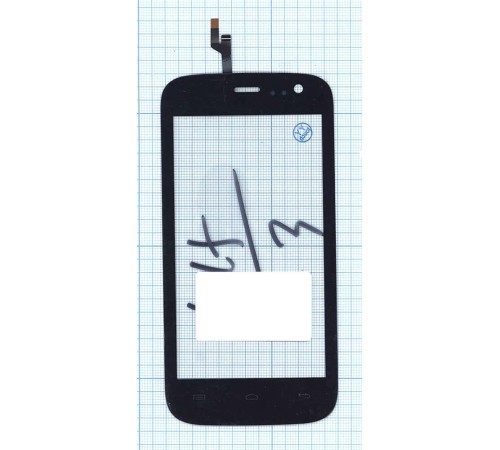 Сенсорное стекло (тачскрин) Explay Golf черное