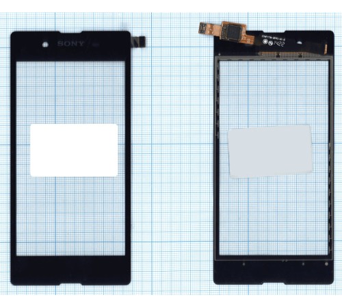 Сенсорное стекло (тачскрин) Sony Xperia E3 черное
