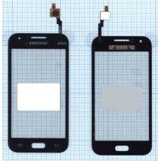 Сенсорное стекло (тачскрин) Samsung Galaxy J1 SM-J100 черное
