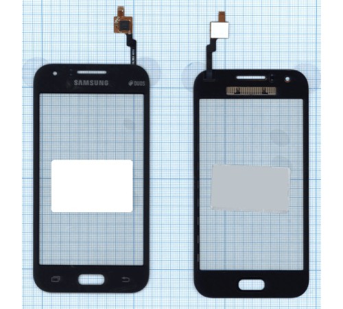 Сенсорное стекло (тачскрин) Samsung Galaxy J1 SM-J100 черное