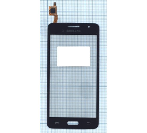 Сенсорное стекло (тачскрин) Samsung Galaxy Grand Prime Duos SM-G530H черное