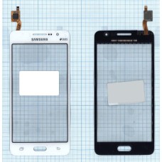 Сенсорное стекло (тачскрин) Samsung Galaxy Grand Prime Duos SM-G530H белое