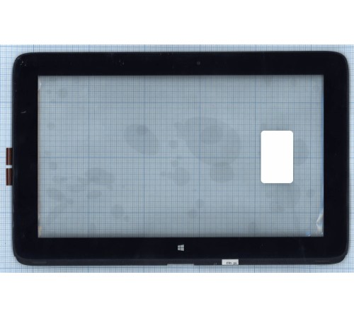 Сенсорное стекло (тачскрин) HP Pavilion 11 X360 черный с рамкой